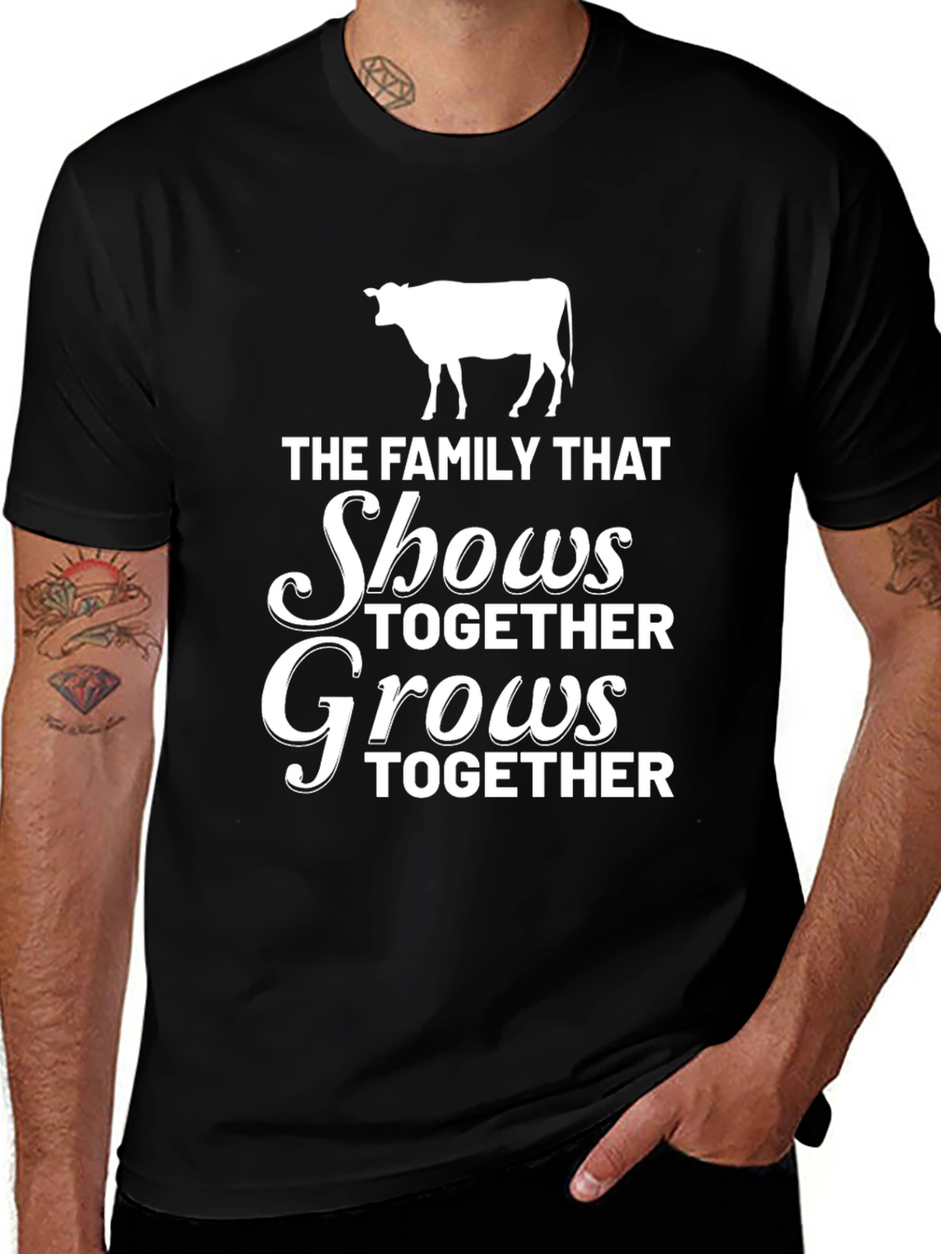 Family That Shows Together Grows Together T-Shirt