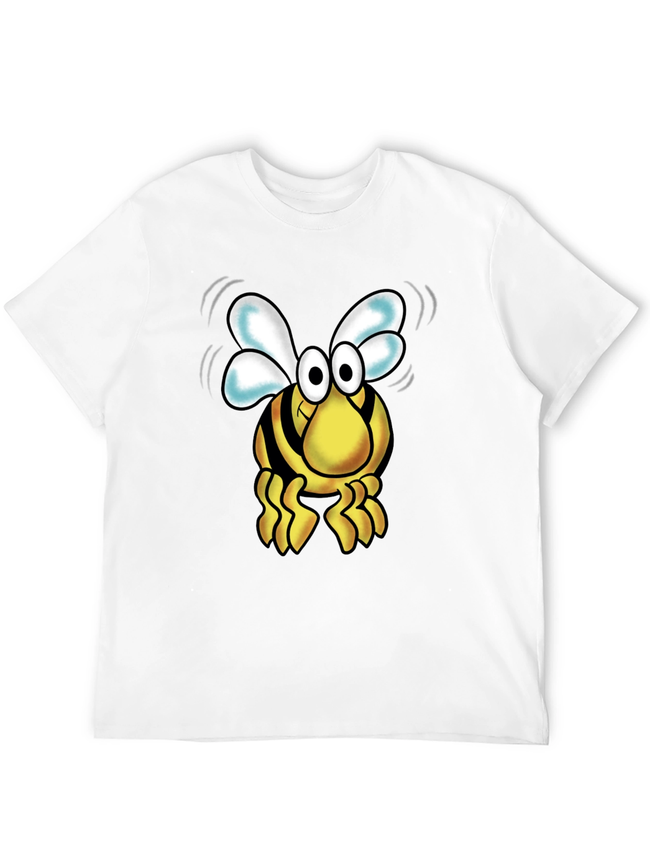 Cartoon Bee Graphic T-Shirt