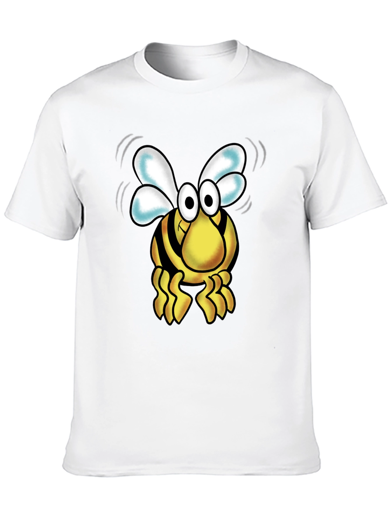 Cartoon Bee Graphic T-Shirt