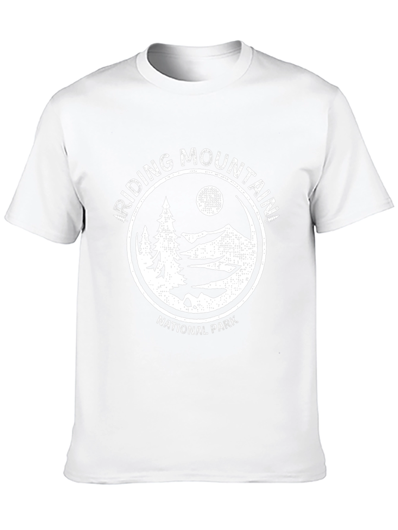 Riding Mountain National Park Black T-Shirt