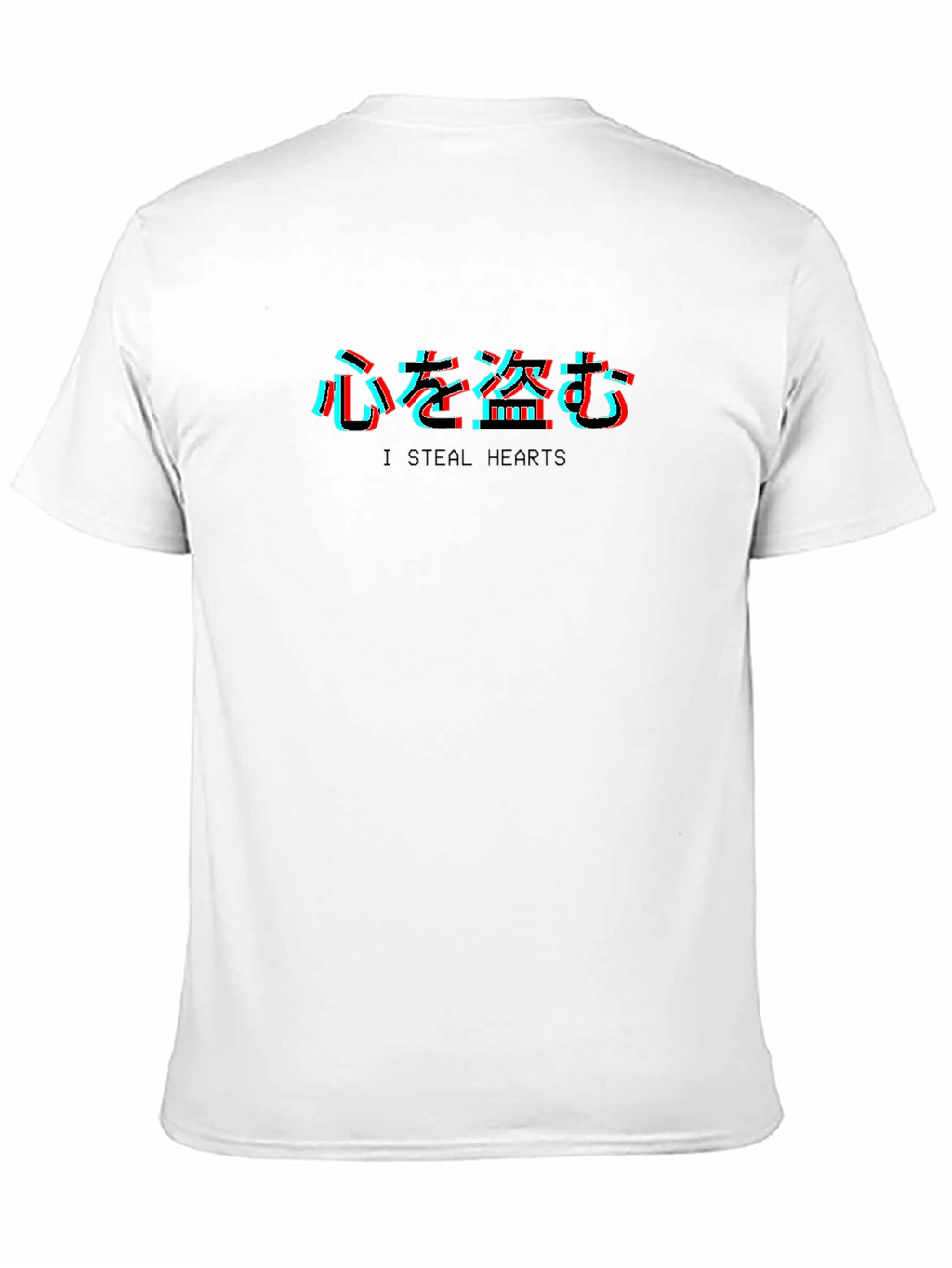I Steal Hearts Kanji Black T-Shirt