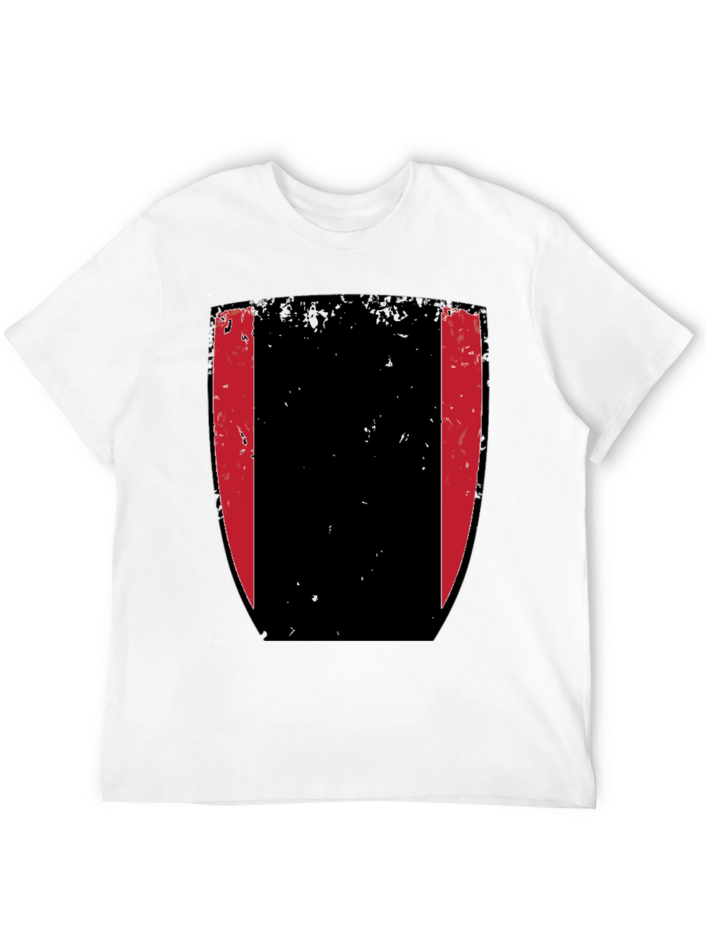 Shield Graphic Tee - Black Cotton Blend