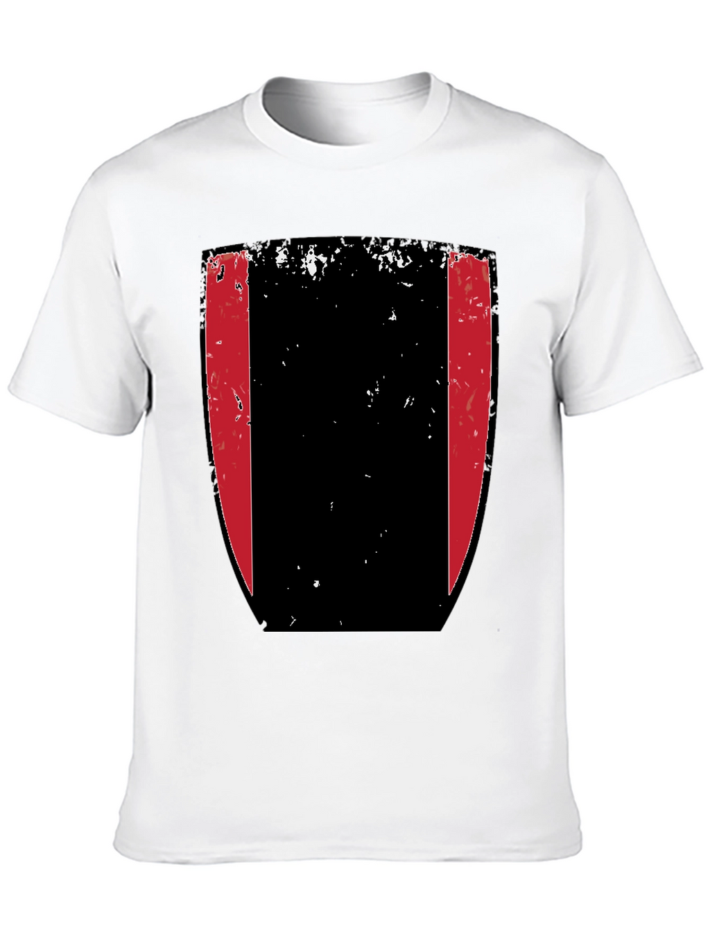 Shield Graphic Tee - Black Cotton Blend