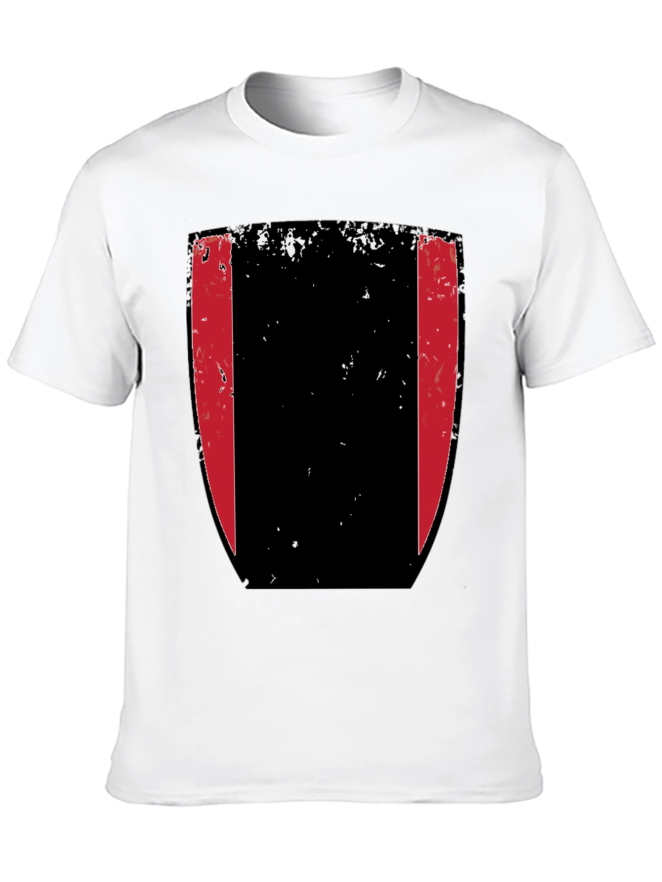 Shield Graphic Tee - Black Cotton Blend