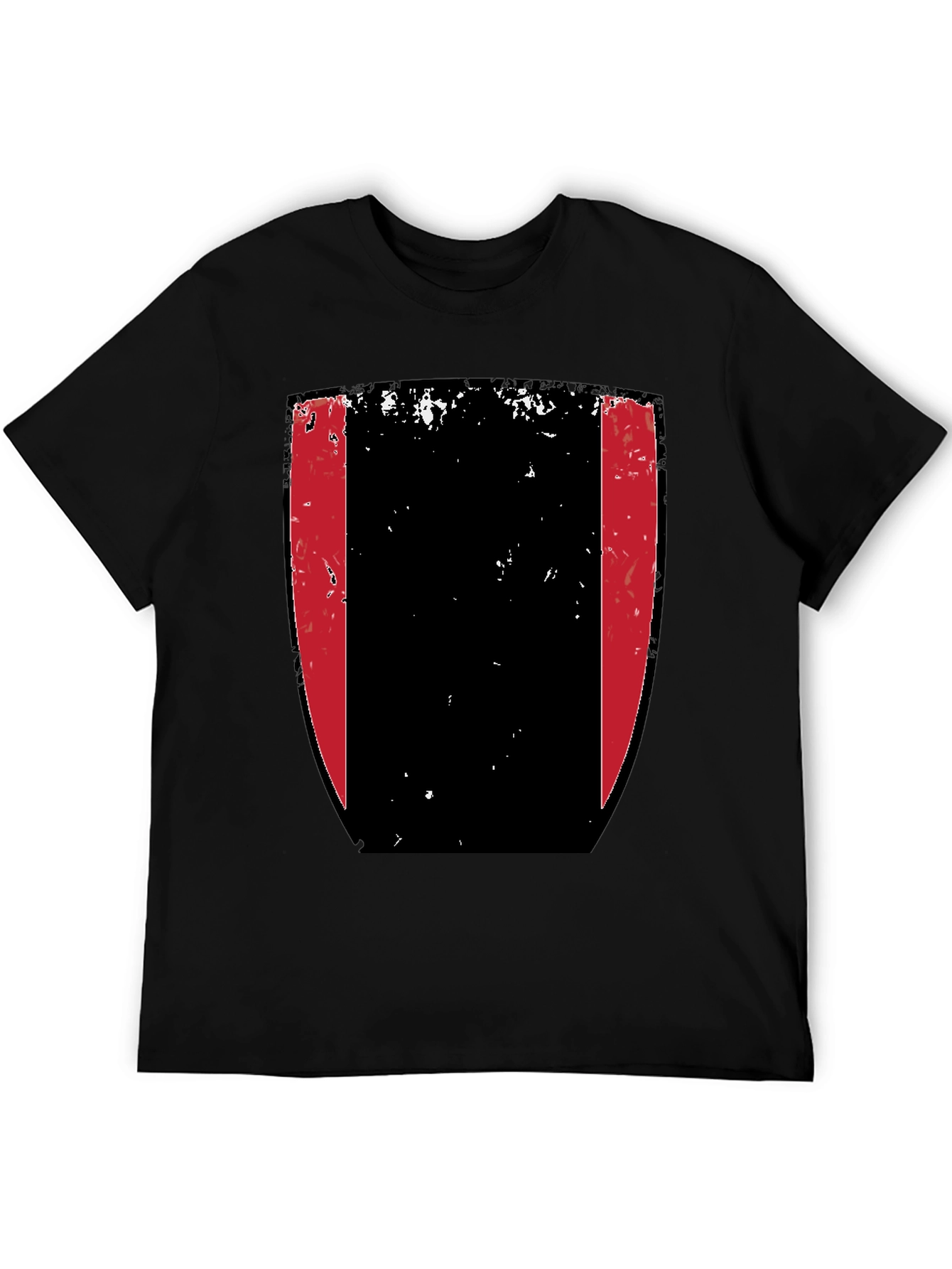 Shield Graphic Tee - Black Cotton Blend