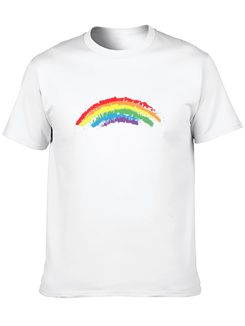 Rainbow Pride T-Shirt - Black Cotton Blend