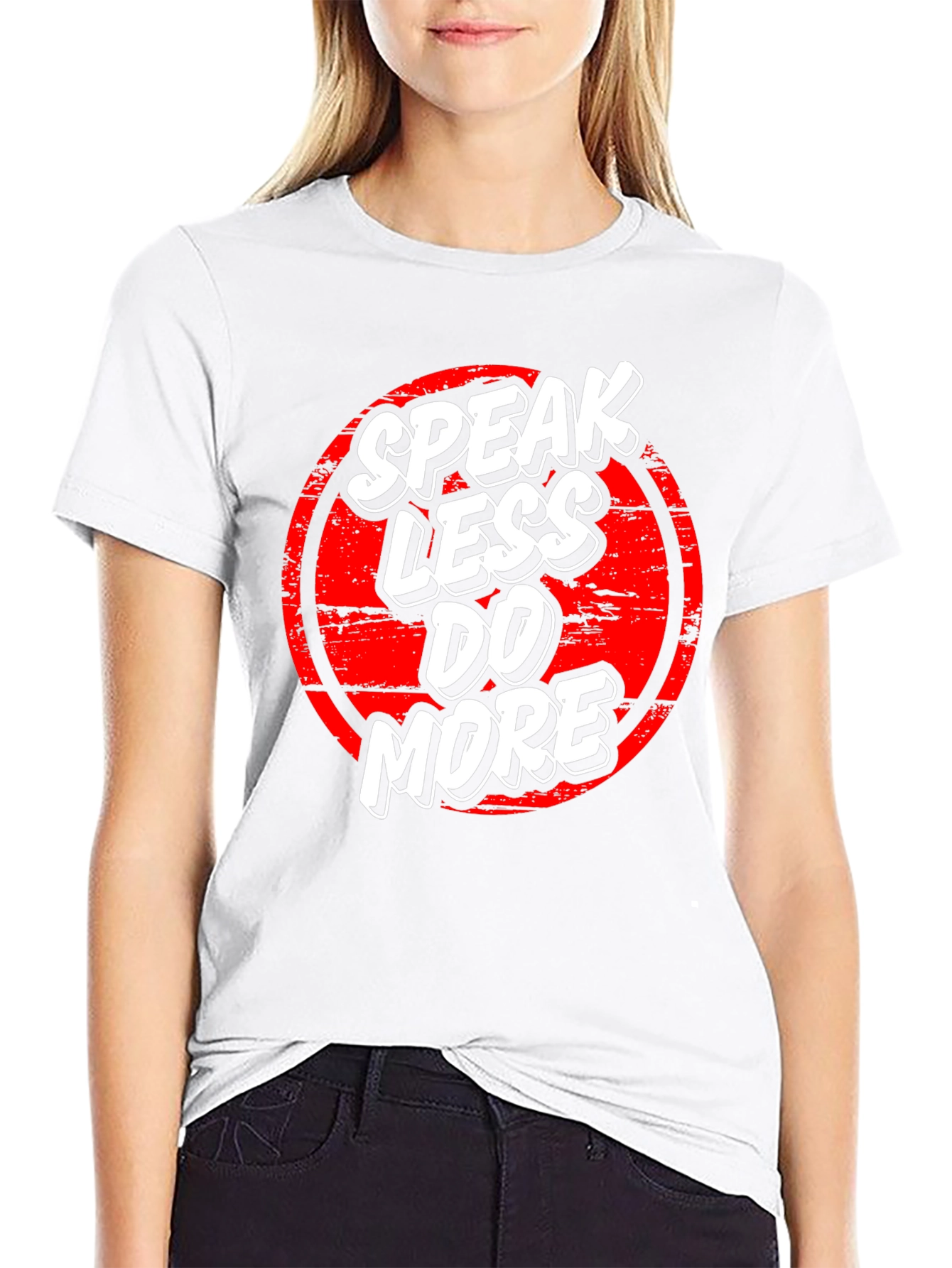 Speak Less Do More Graphic Tee