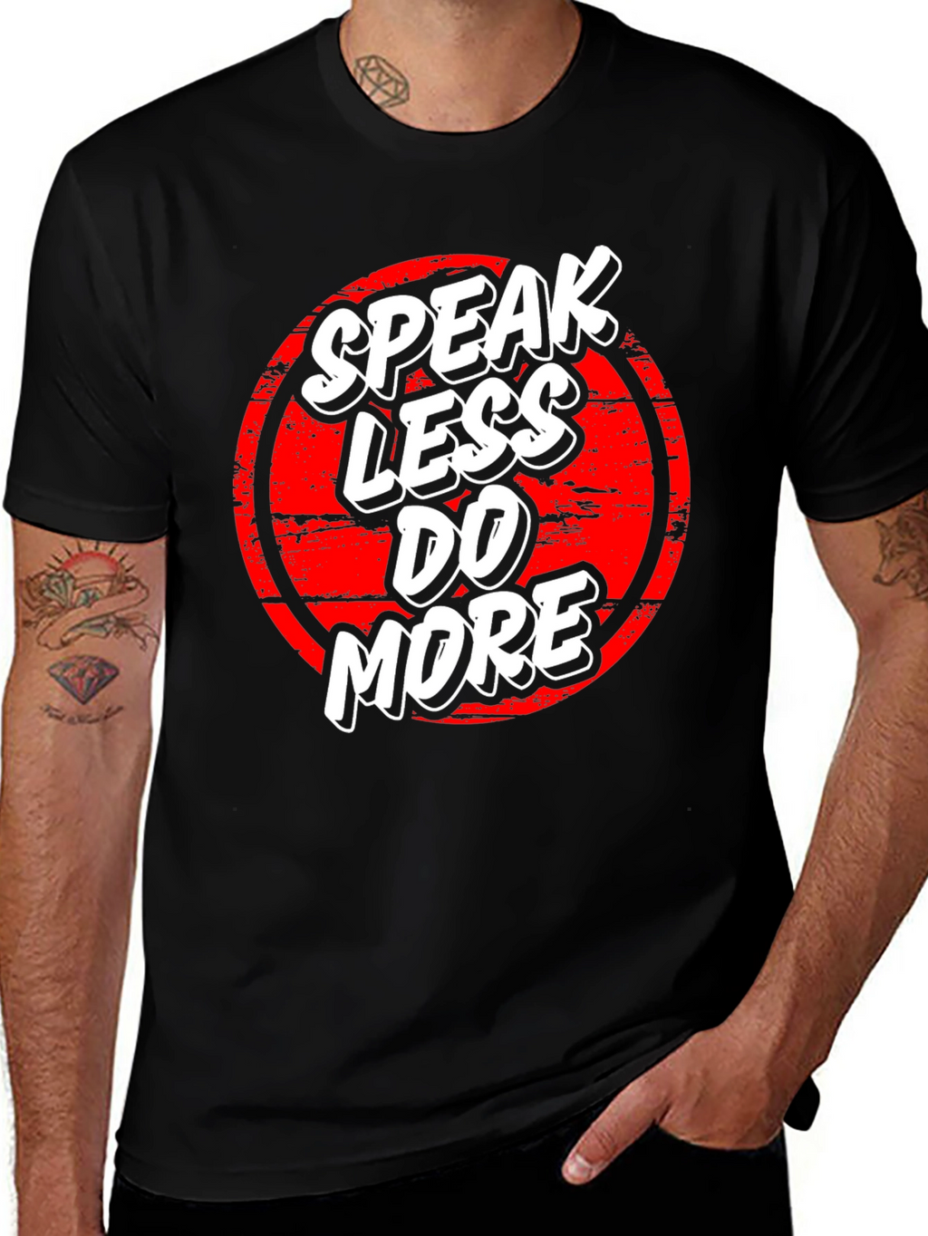 Speak Less Do More Graphic Tee