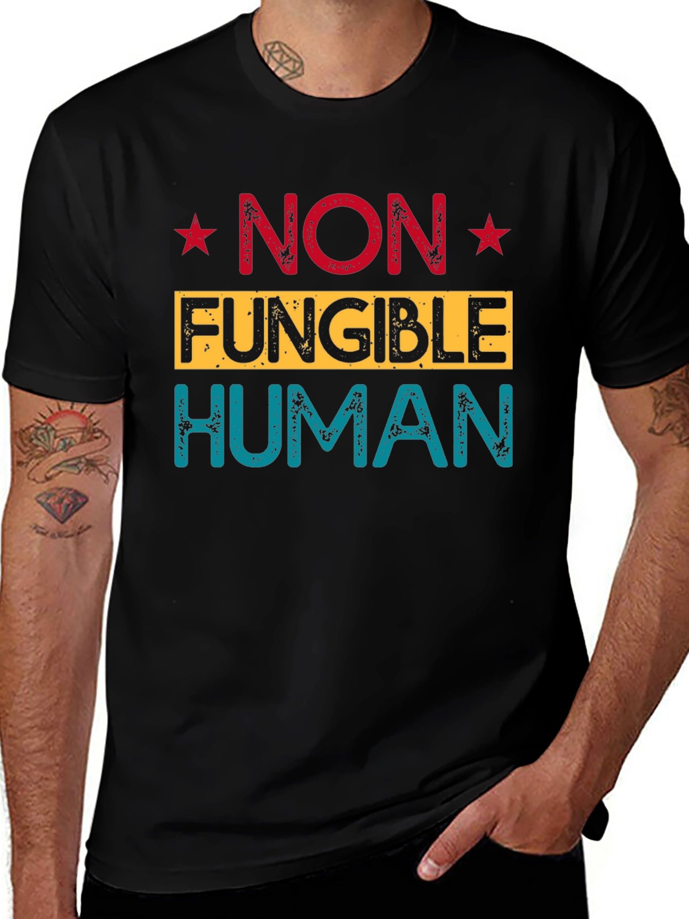 Non-Fungible Human Graphic Tee