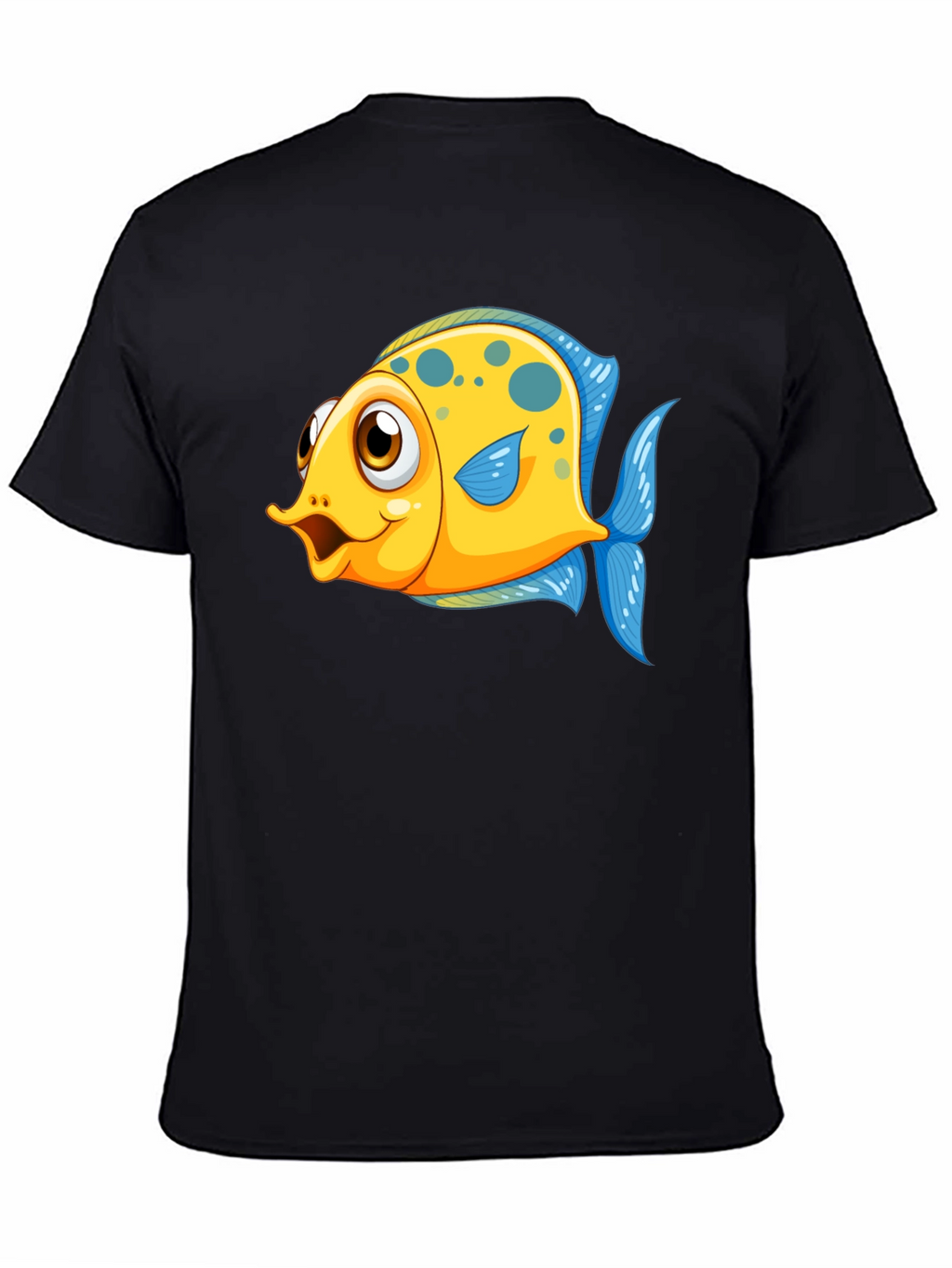 Cartoon Fish Graphic Tee