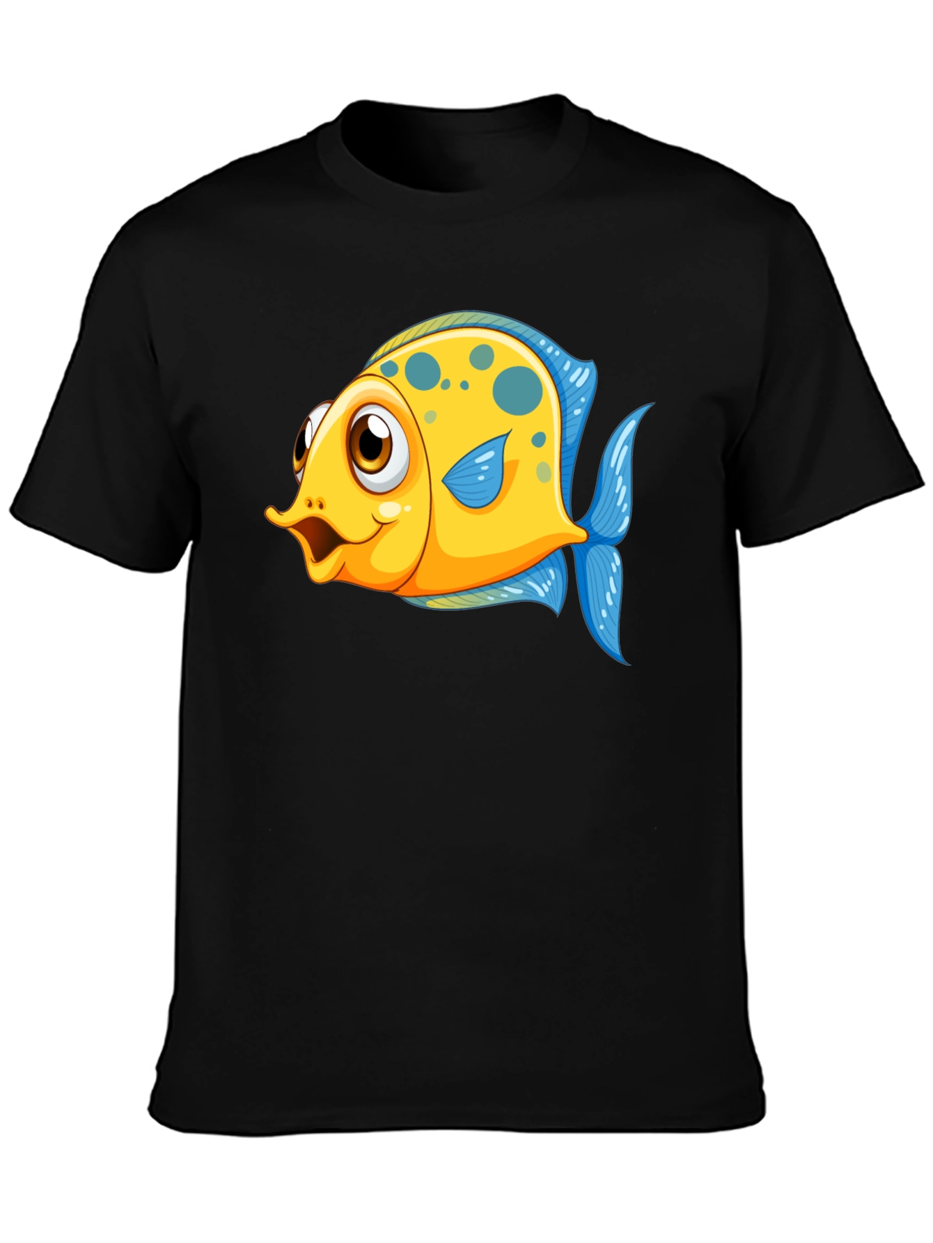 Cartoon Fish Graphic Tee