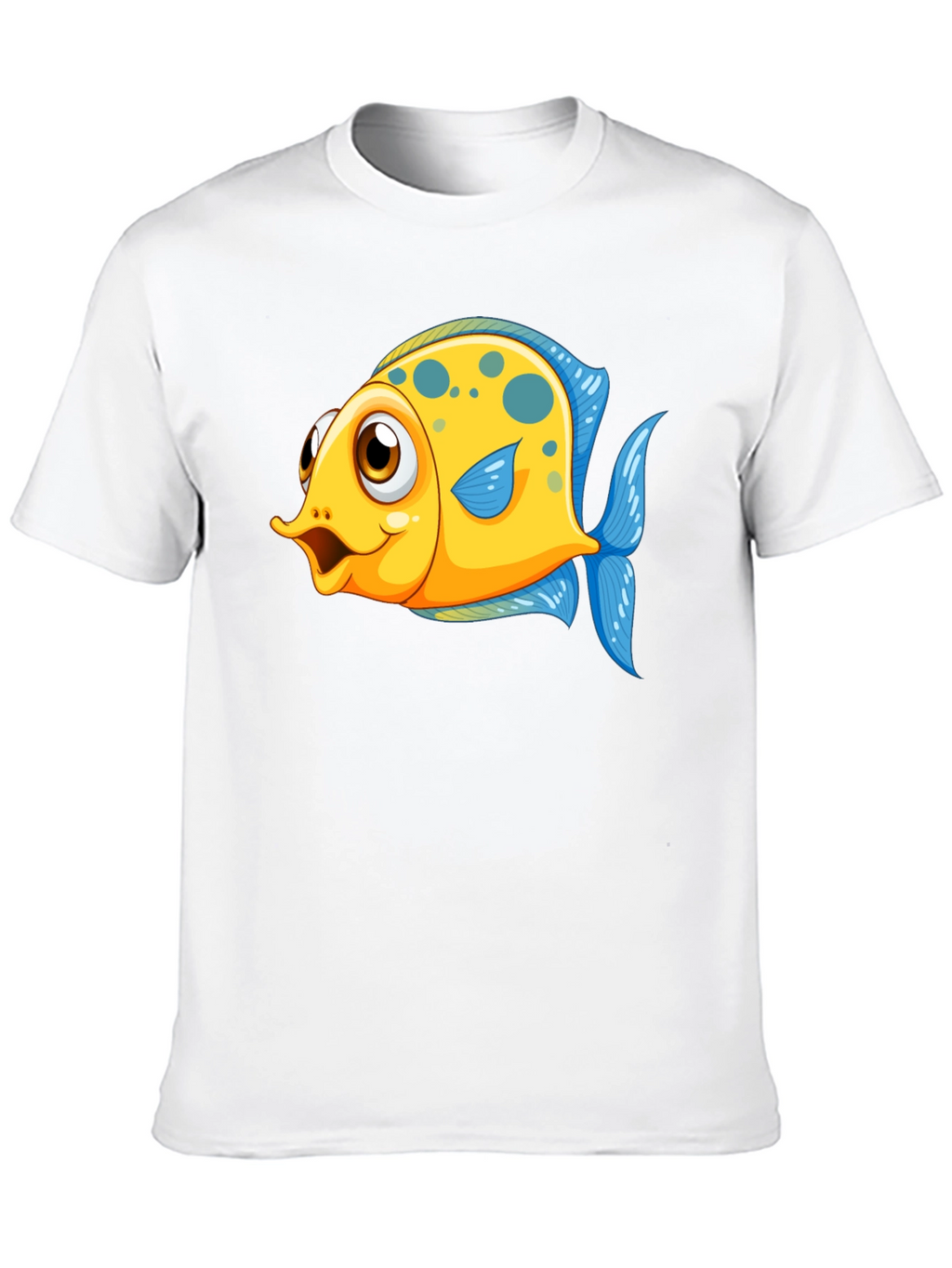 Cartoon Fish Graphic Tee