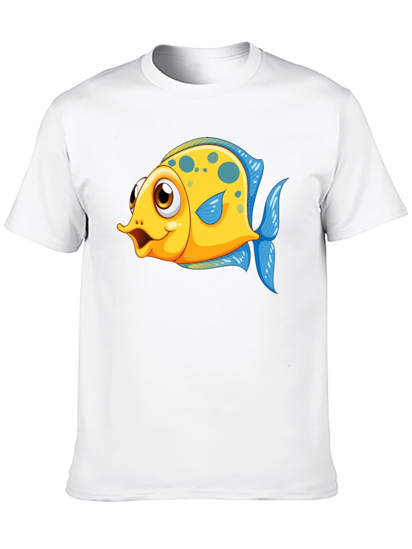 Cartoon Fish Graphic Tee