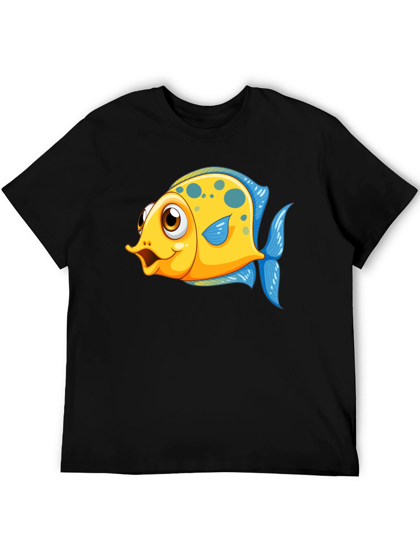 Cartoon Fish Graphic Tee