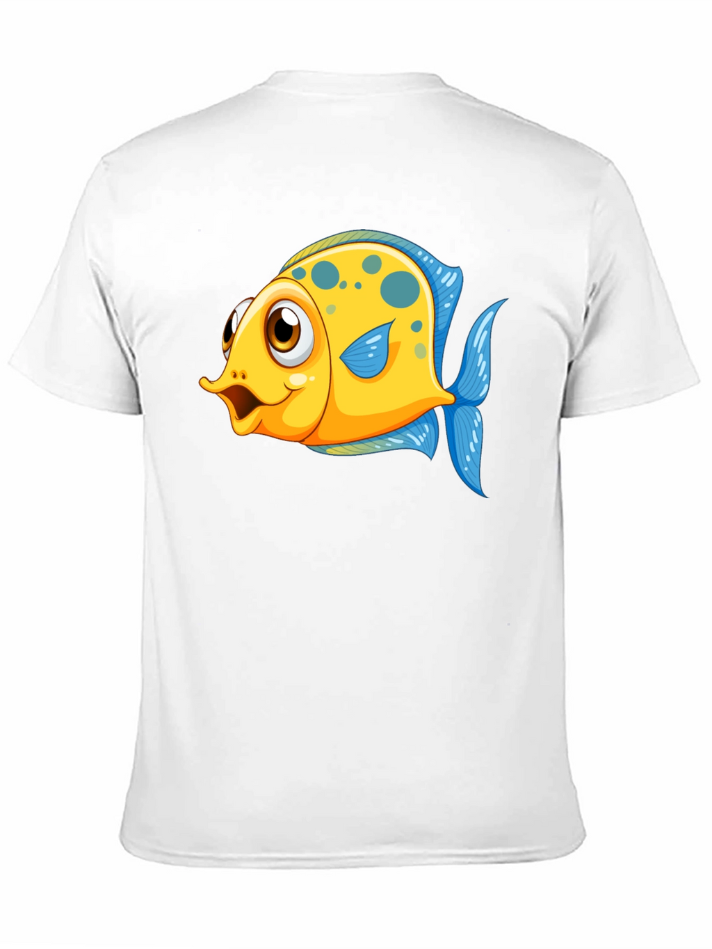 Cartoon Fish Graphic Tee