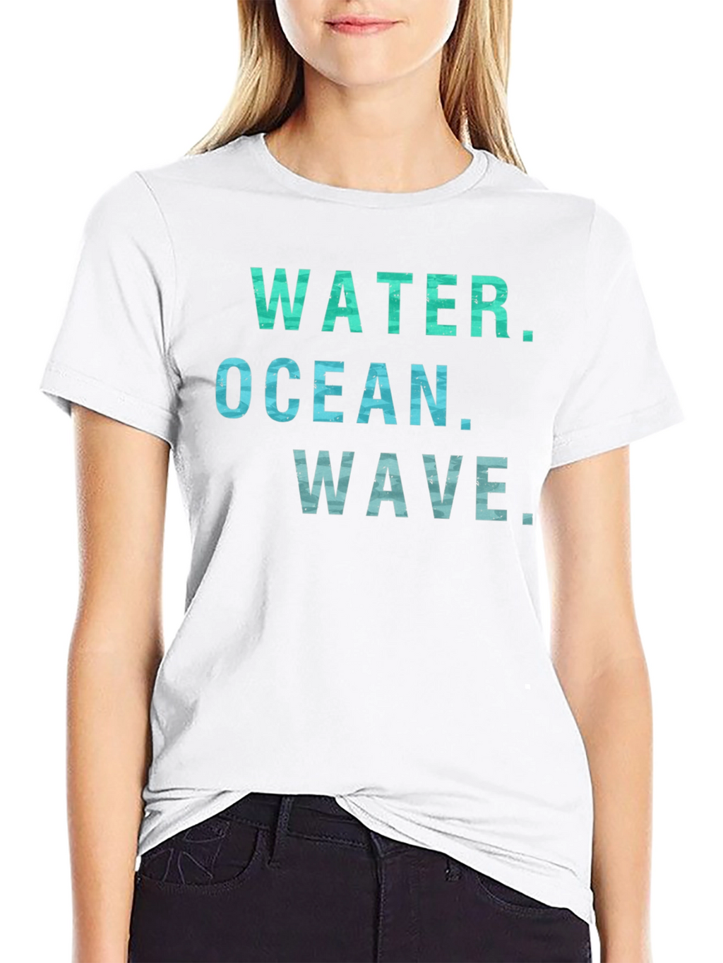 Water Ocean Wave T-Shirt - Beach Vibes!