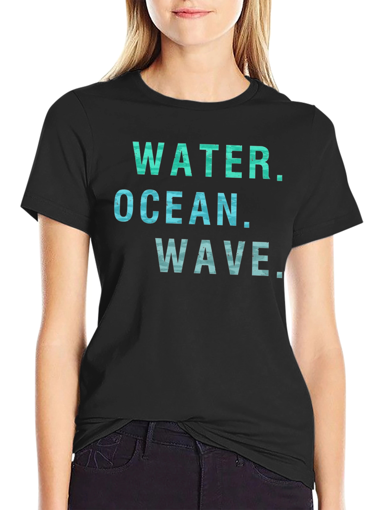 Water Ocean Wave T-Shirt - Beach Vibes!