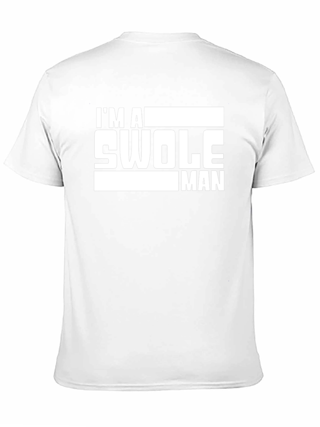 Im A Swole Man Graphic Tee - Black