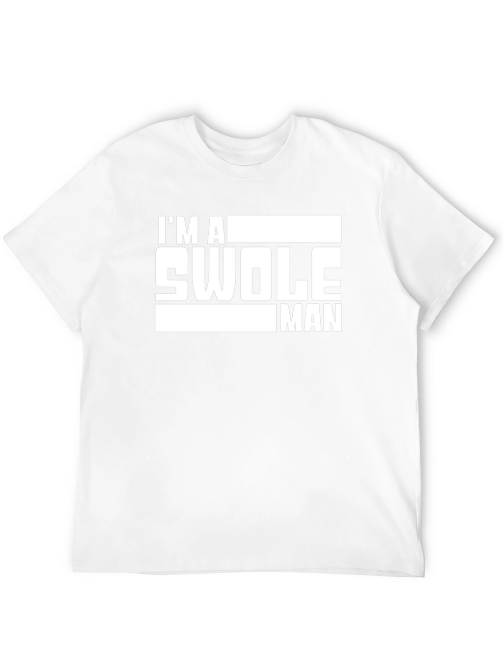 Im A Swole Man Graphic Tee - Black