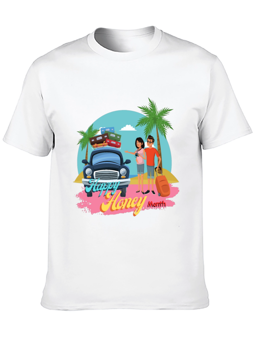 Happy Honeymoon T-Shirt | Vacation Vibes