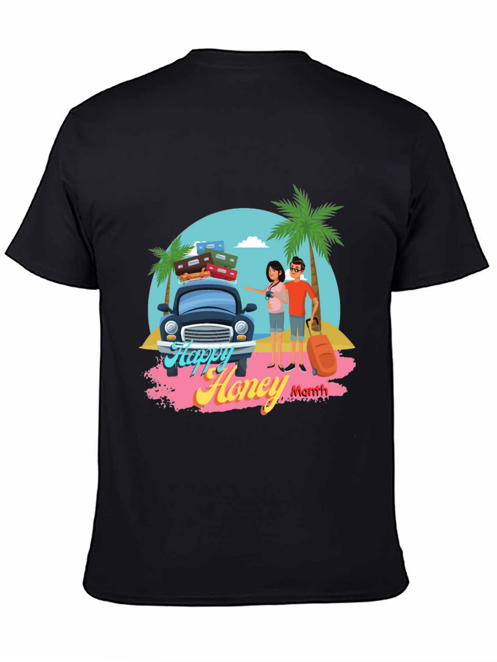 Happy Honeymoon T-Shirt | Vacation Vibes