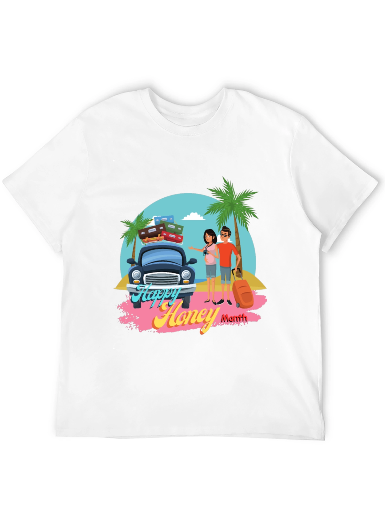 Happy Honeymoon T-Shirt | Vacation Vibes