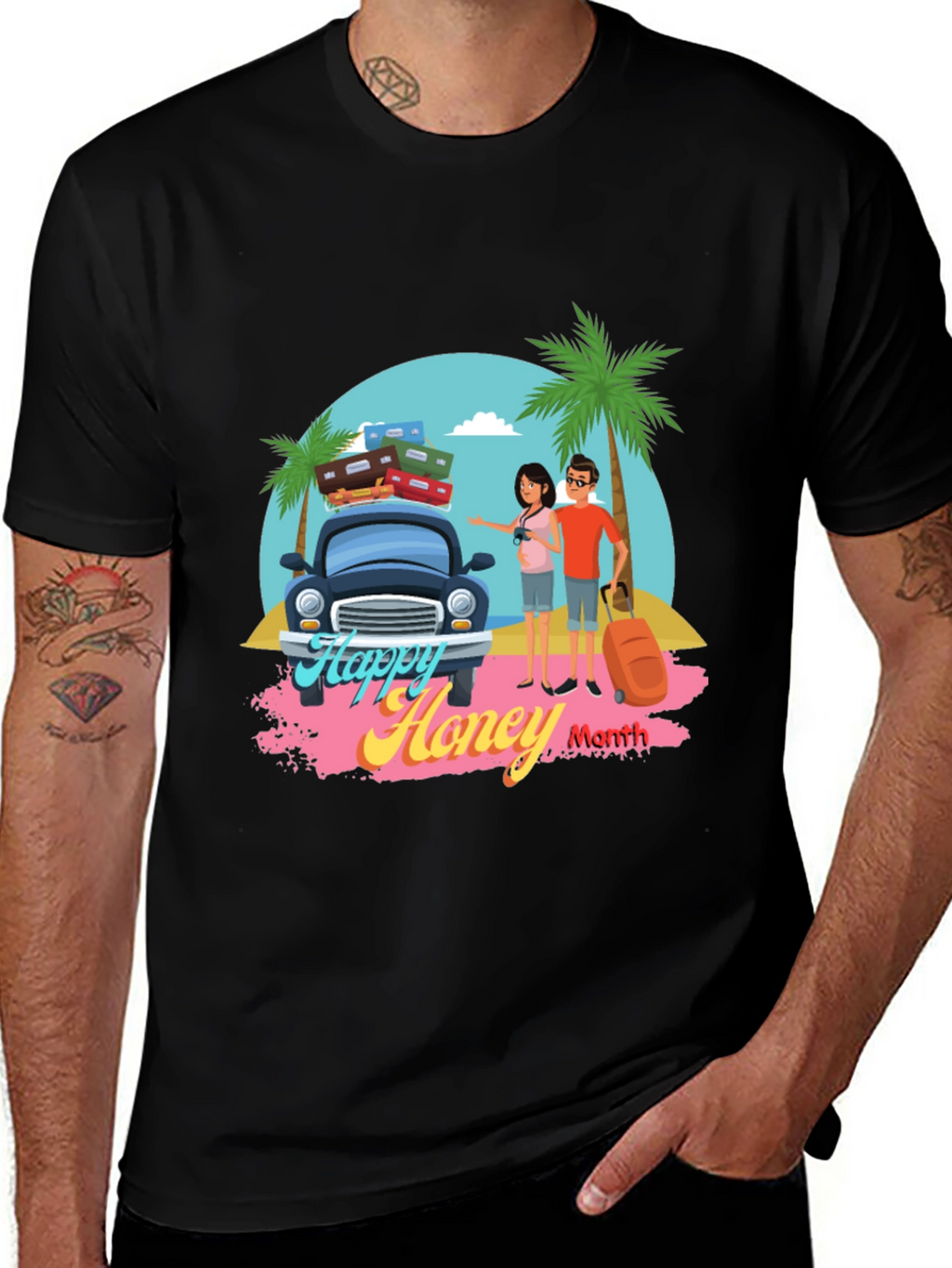 Happy Honeymoon T-Shirt | Vacation Vibes