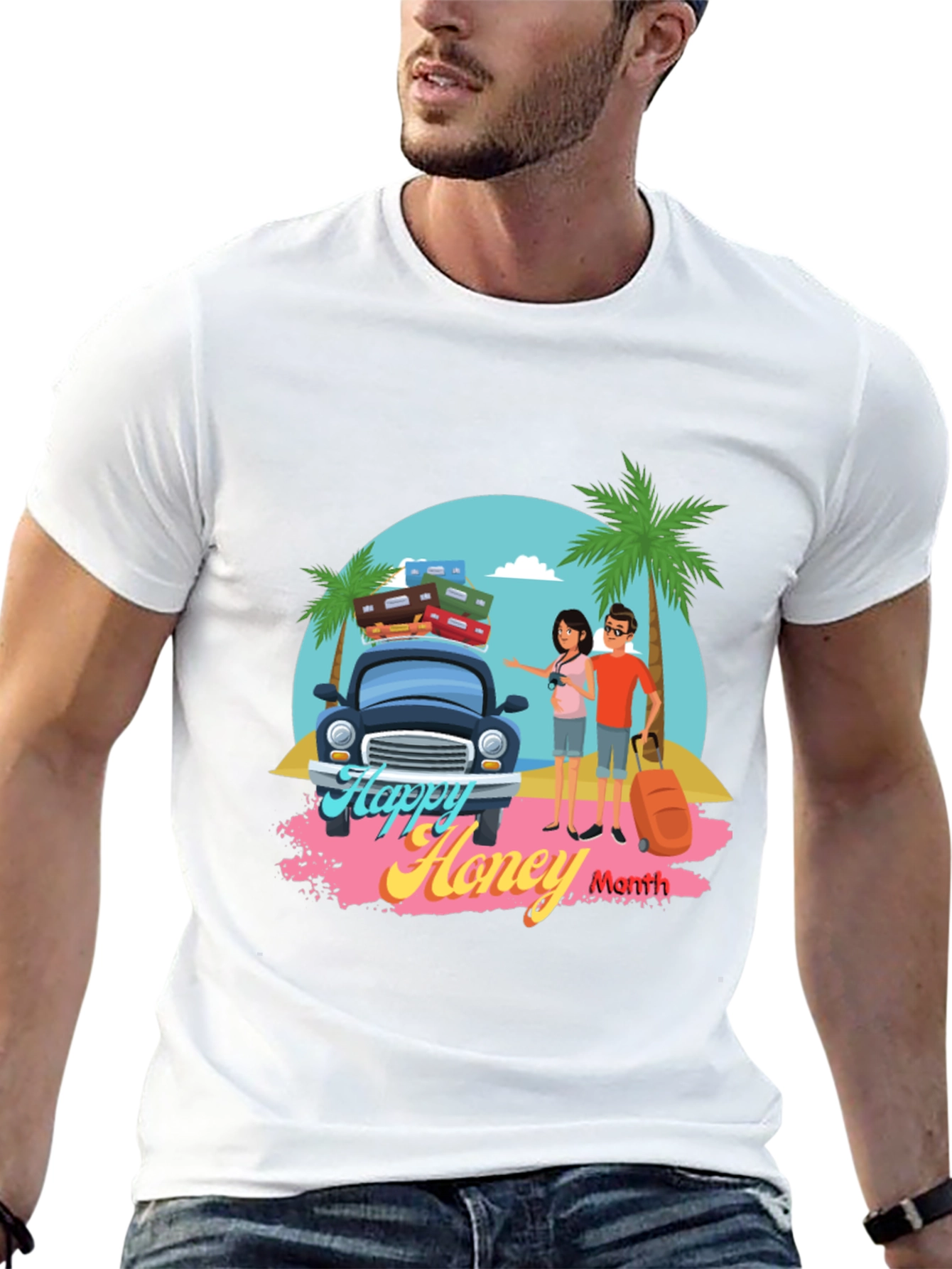 Happy Honeymoon T-Shirt | Vacation Vibes
