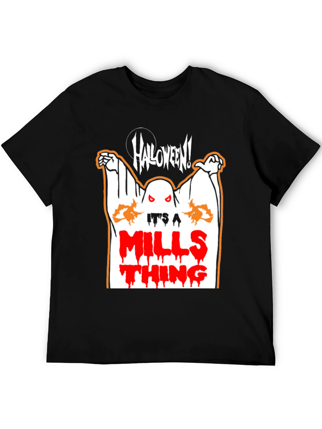 Halloween Mills Thing Ghost T-Shirt
