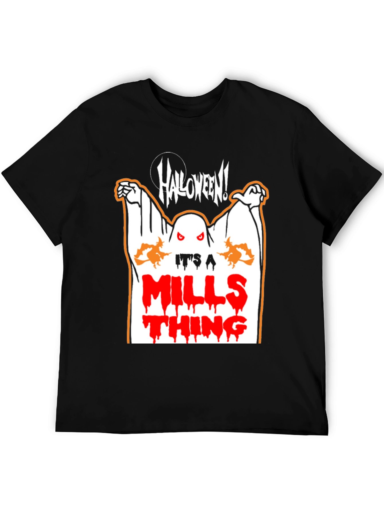 Halloween Mills Thing Ghost T-Shirt