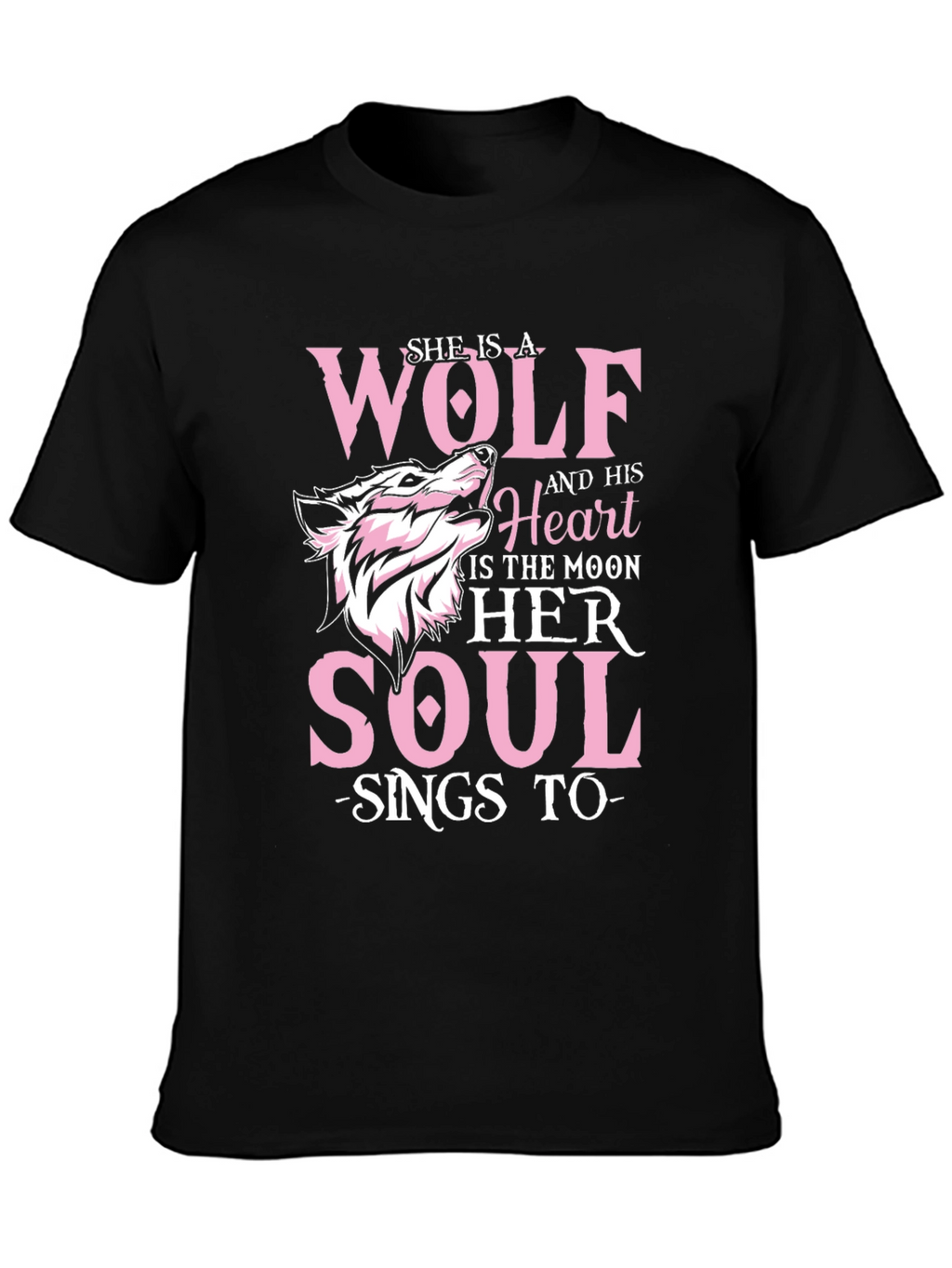 She is a Wolf T-Shirt - Moon Soul Design