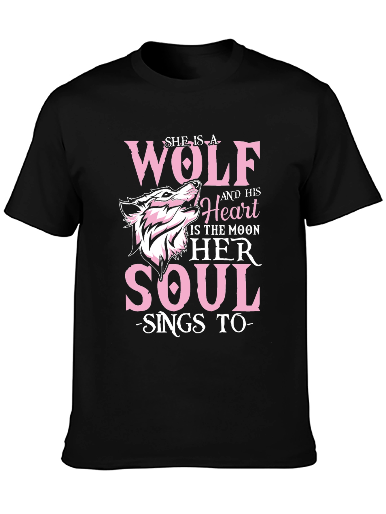 She is a Wolf T-Shirt - Moon Soul Design