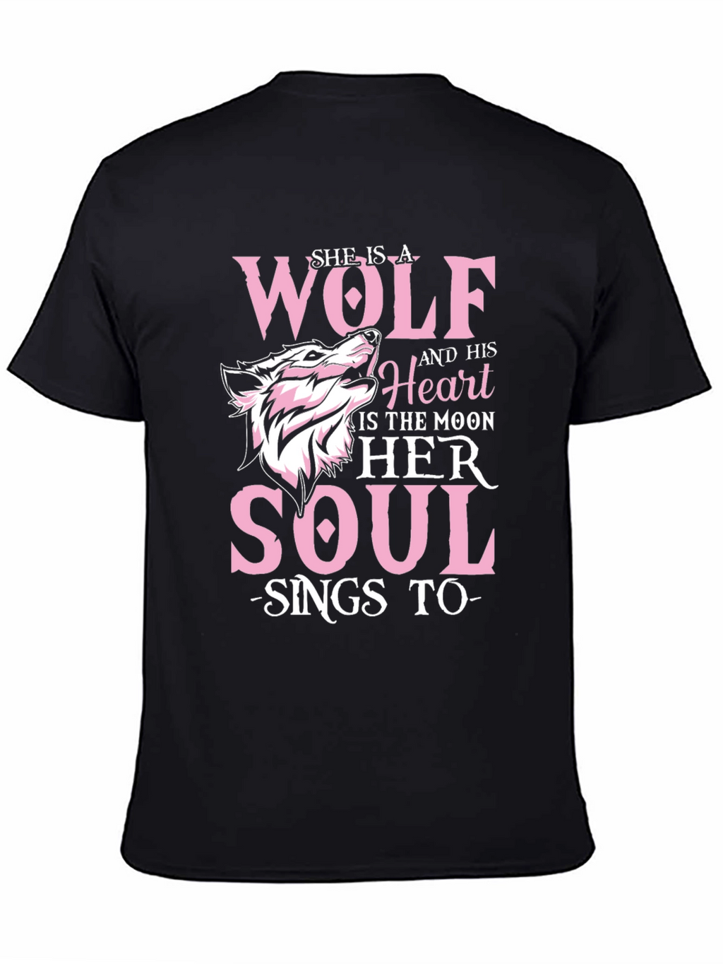 She is a Wolf T-Shirt - Moon Soul Design