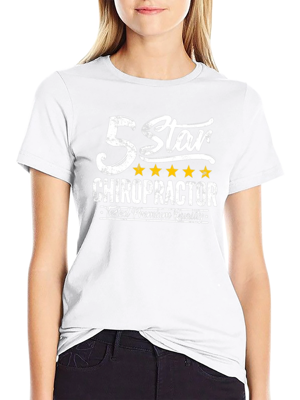 5 Star Chiropractor T-Shirt - Premium Quality Tested