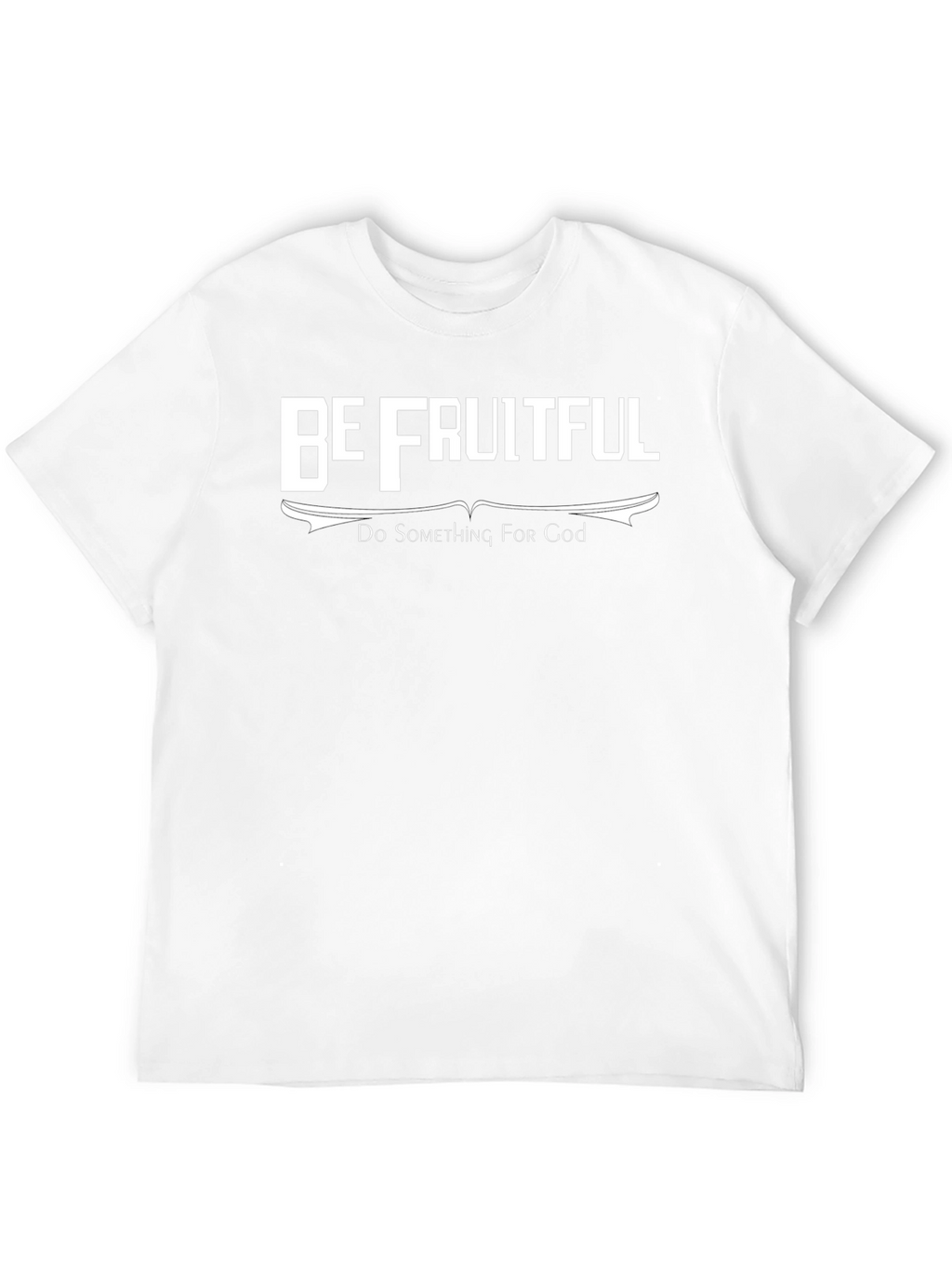 Be Fruitful Christian T-Shirt - Black