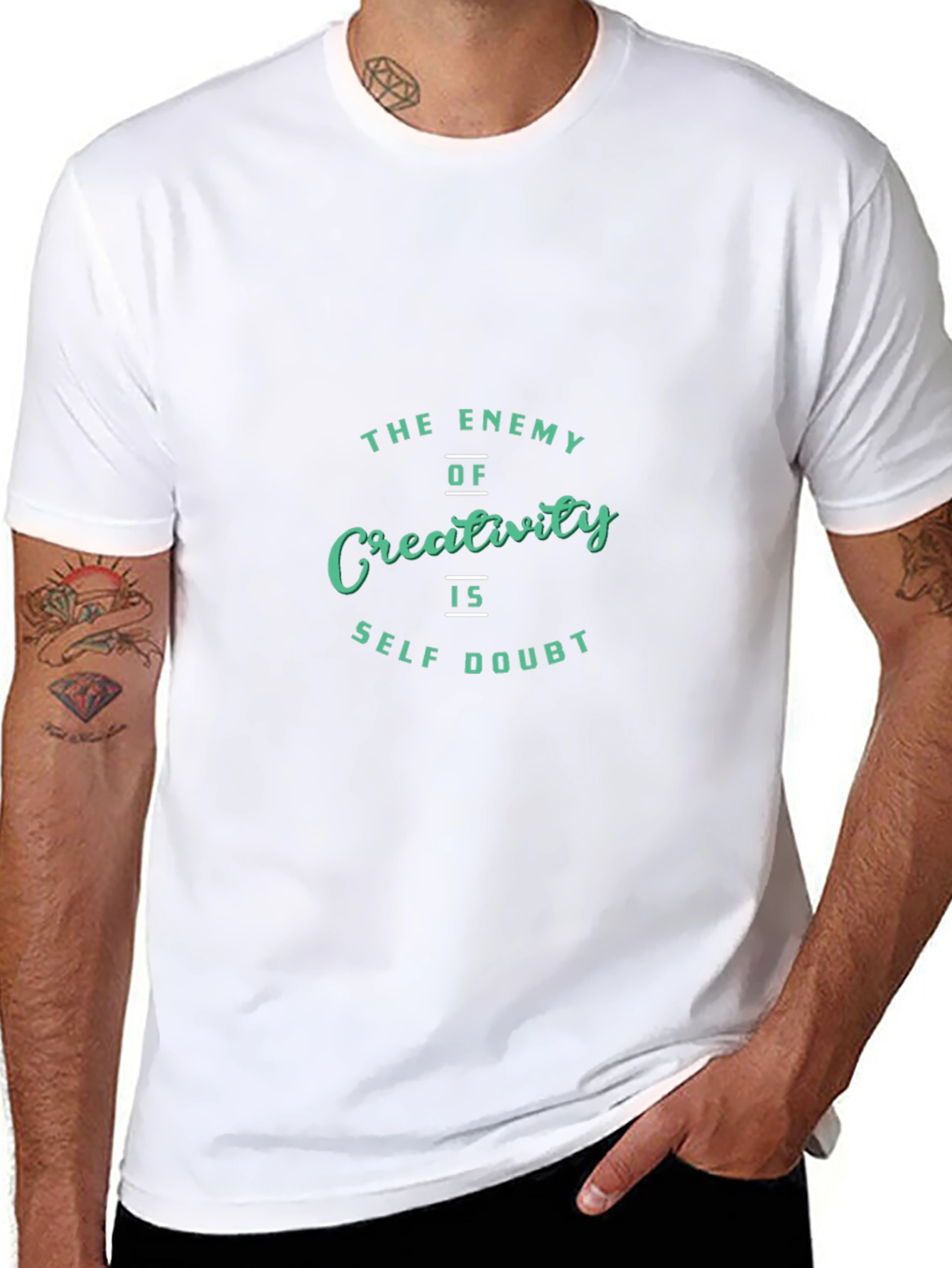 Creativity Quote T-Shirt - Motivational Graphic Tee