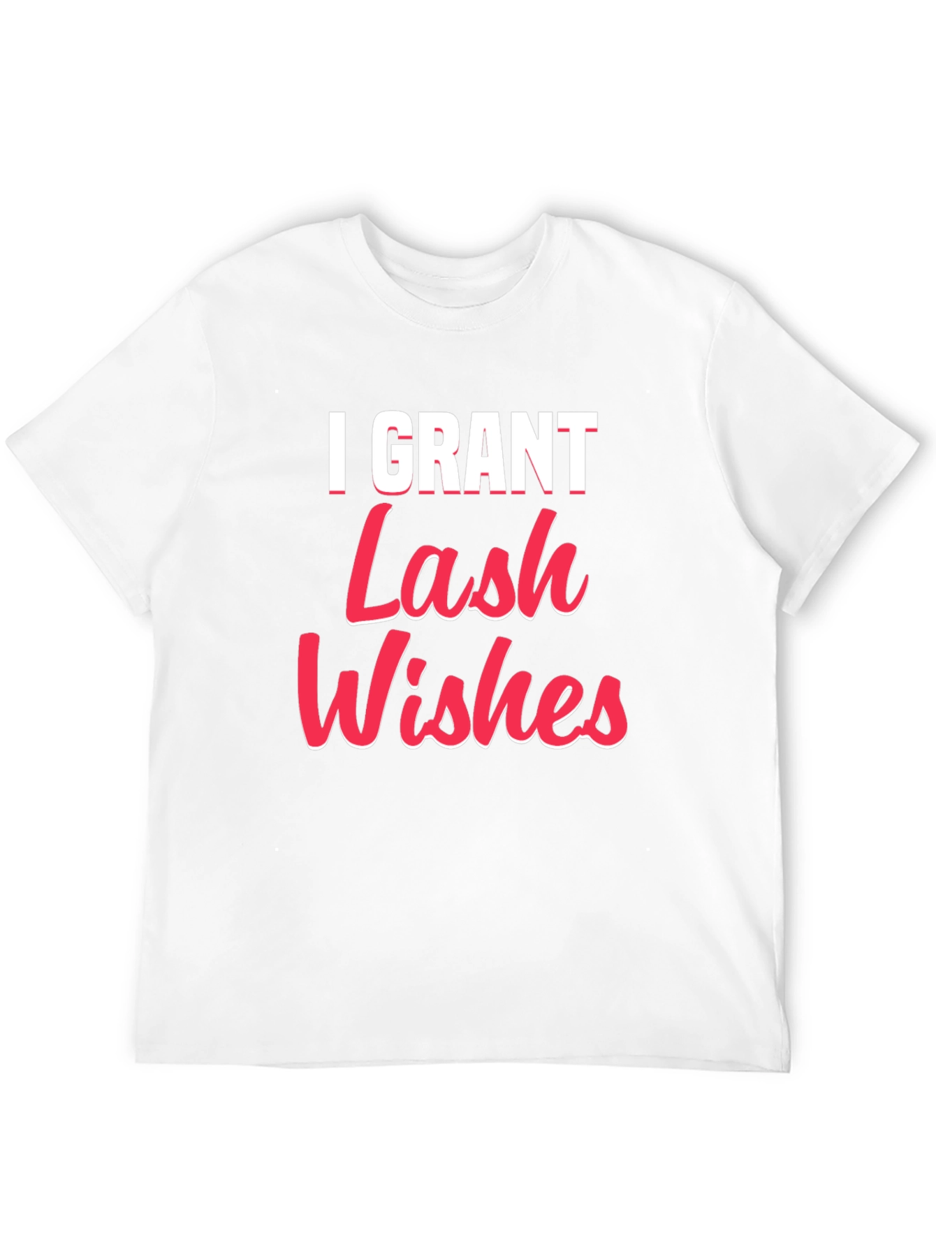 I Grant Lash Wishes Black T-Shirt