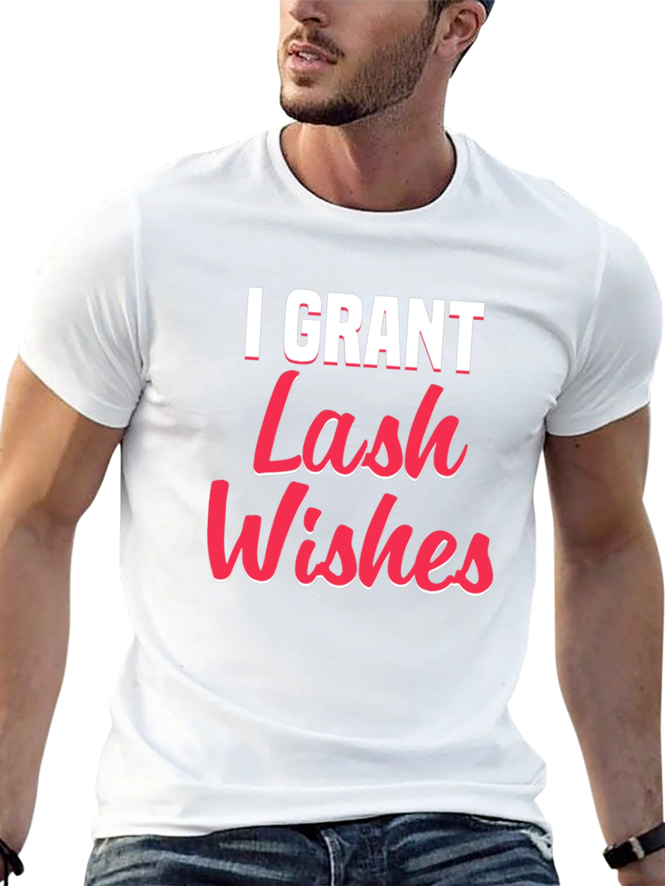 I Grant Lash Wishes Black T-Shirt