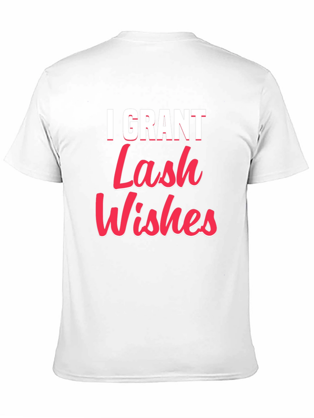 I Grant Lash Wishes Black T-Shirt
