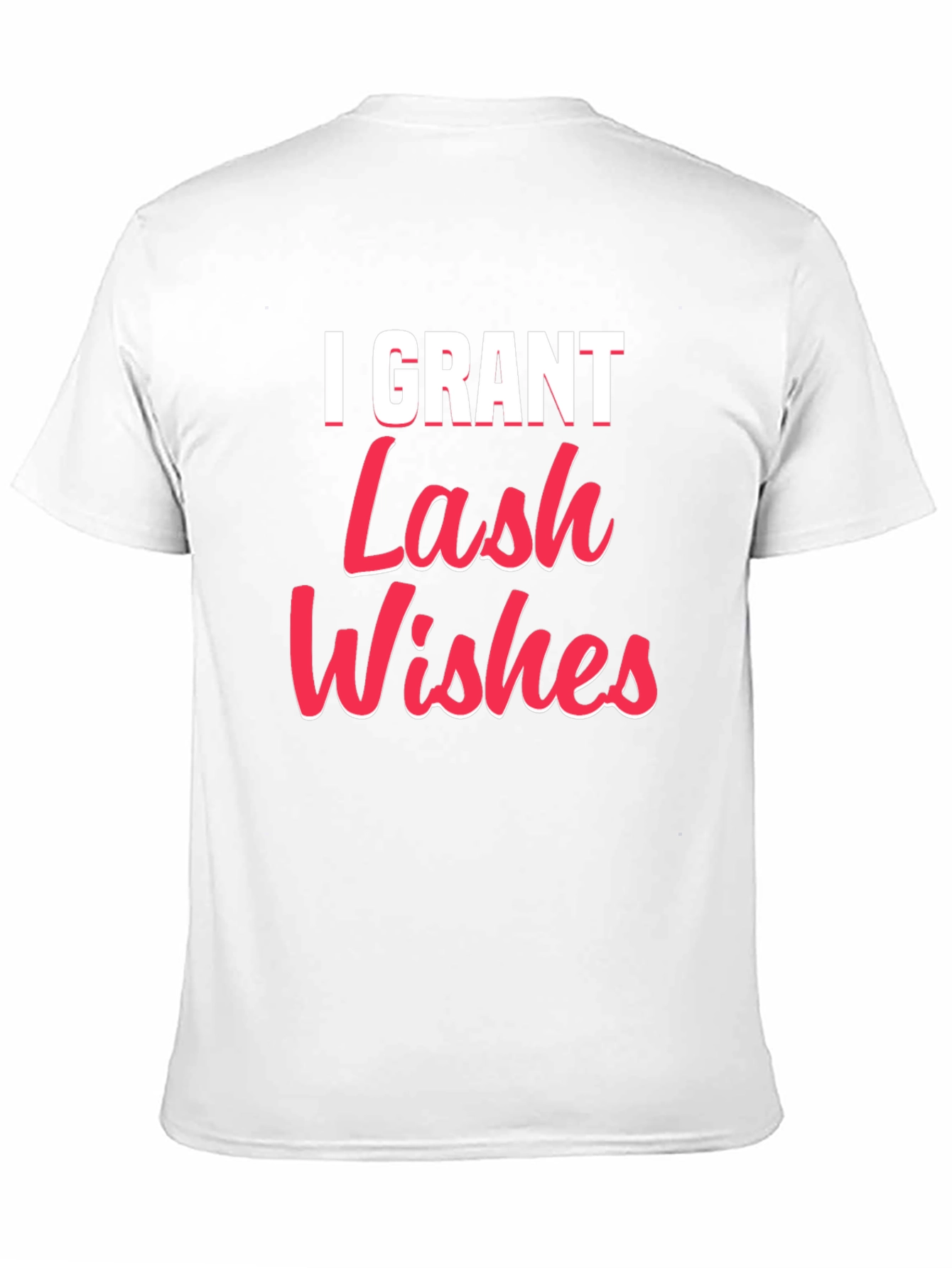 I Grant Lash Wishes Black T-Shirt