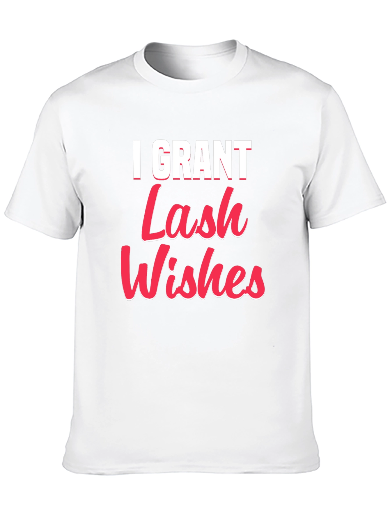 I Grant Lash Wishes Black T-Shirt