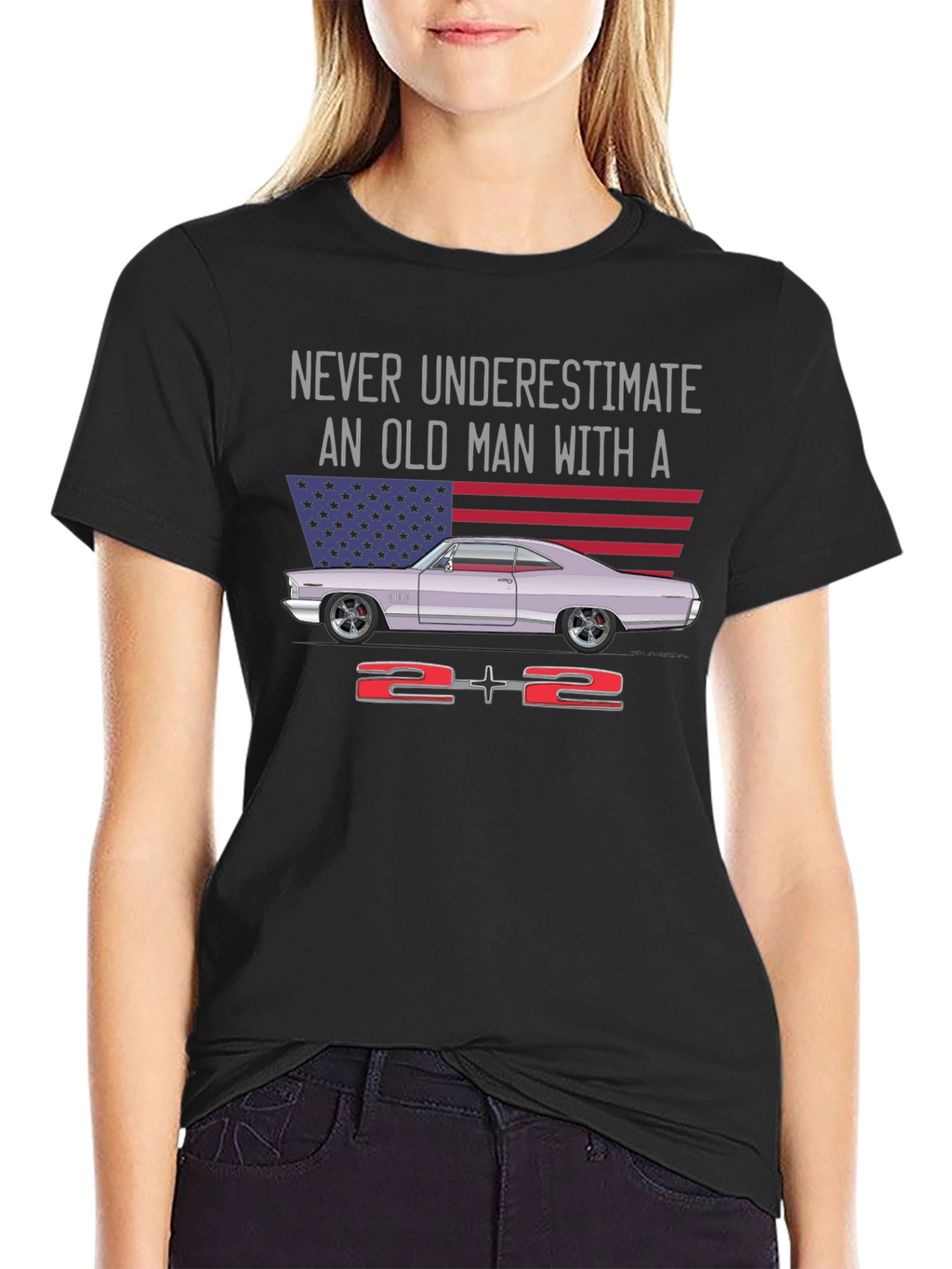 Old Man Car T-Shirt