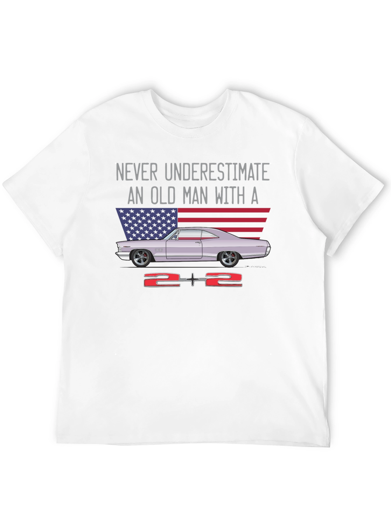 Old Man Car T-Shirt
