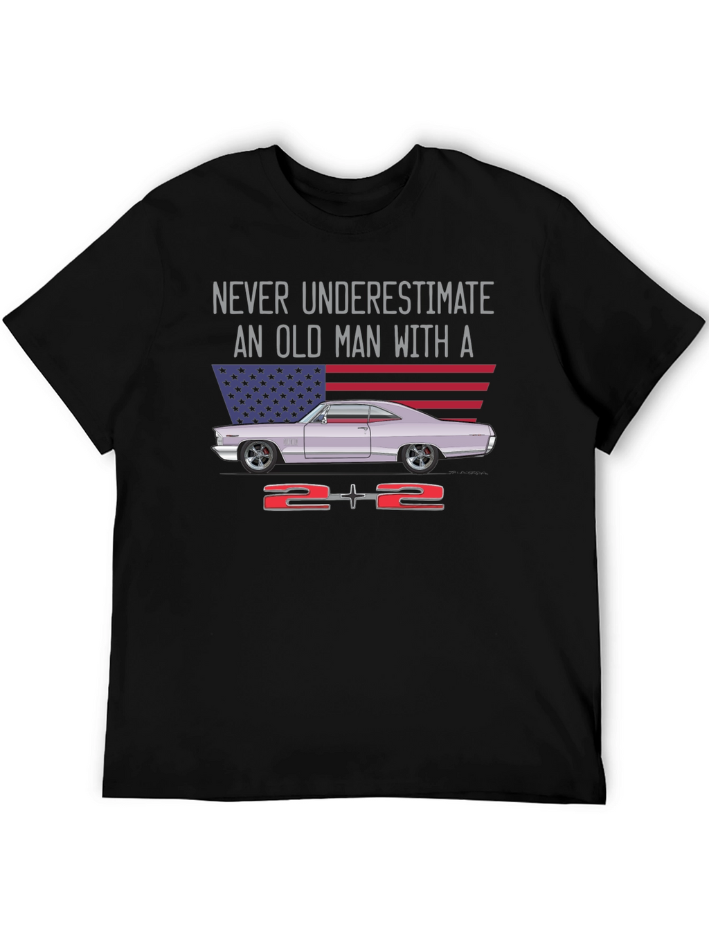 Old Man Car T-Shirt