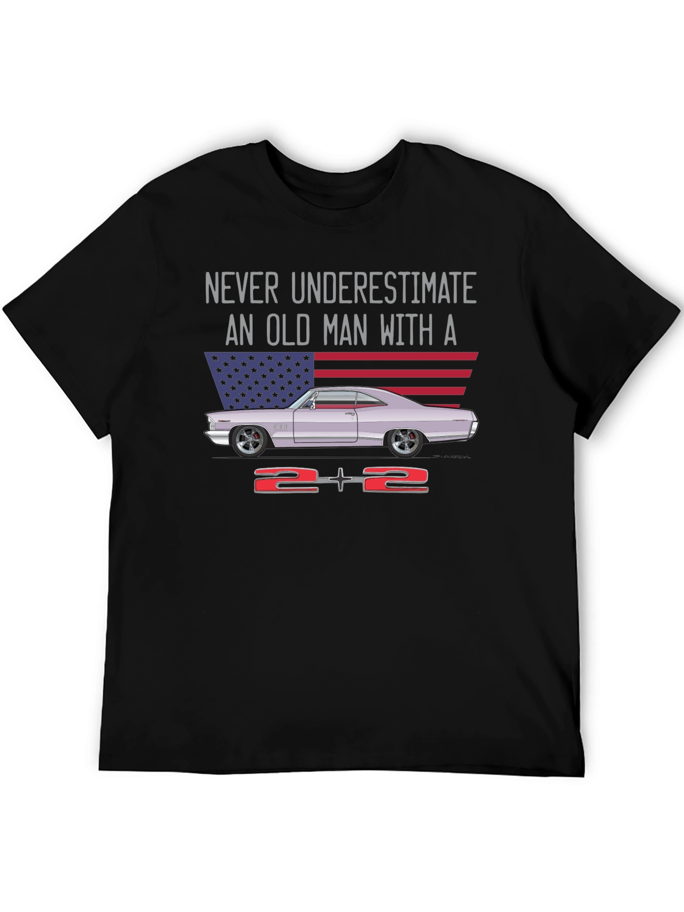 Old Man Car T-Shirt