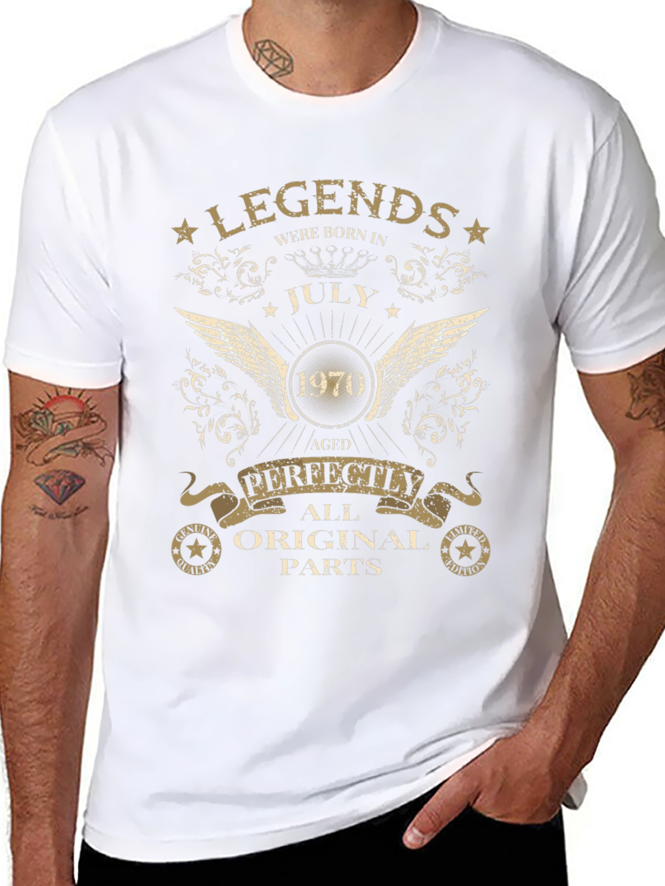 Legends Born in July 1970 T-Shirt