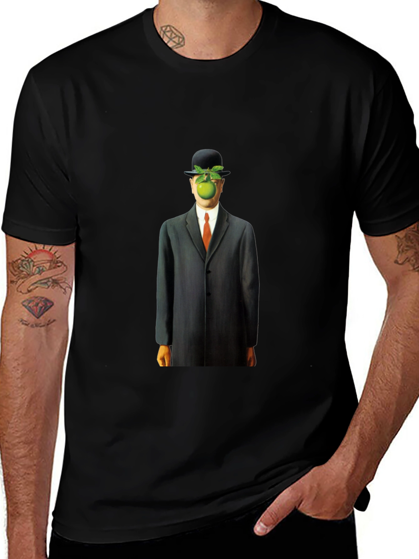 Son of Man T-Shirt: Rene Magritte Art Tee