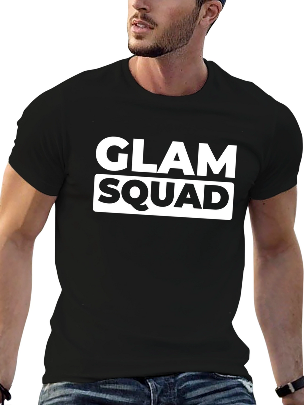 Glam Squad Black T-Shirt