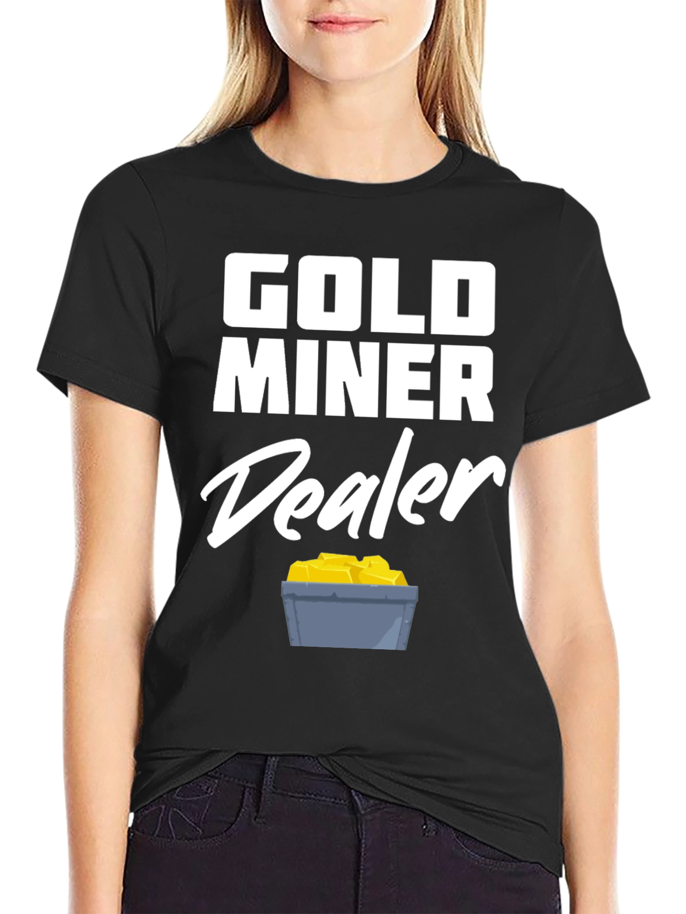 Gold Miner Dealer T-Shirt - Fun Graphic Tee