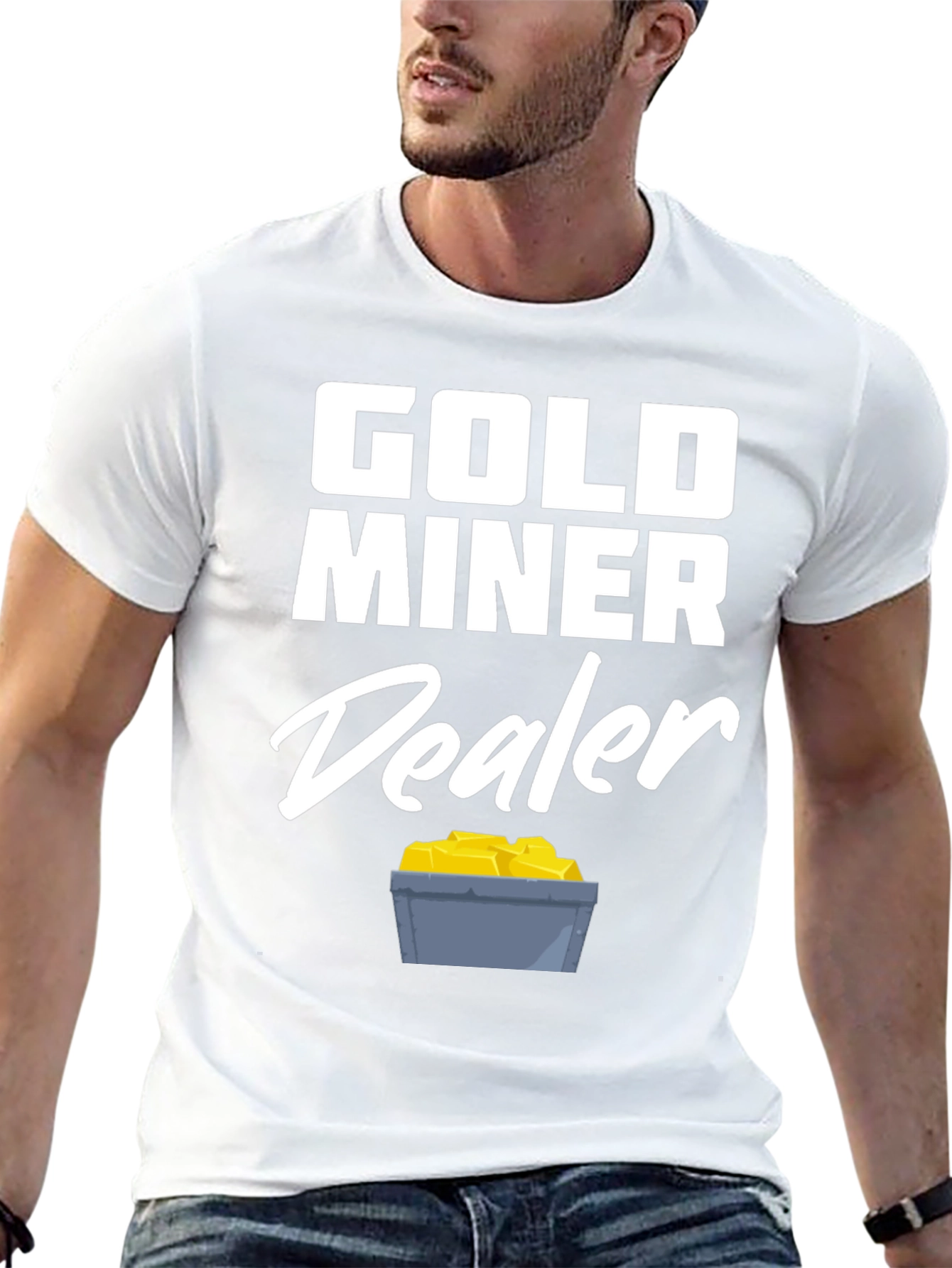 Gold Miner Dealer T-Shirt - Fun Graphic Tee